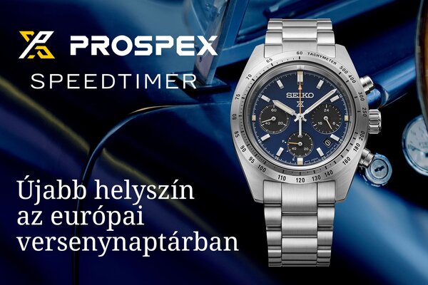 Speedtimer solar chronograph European Limited Edition HBJ008P1 - újabb futam az európai versenynaptárban