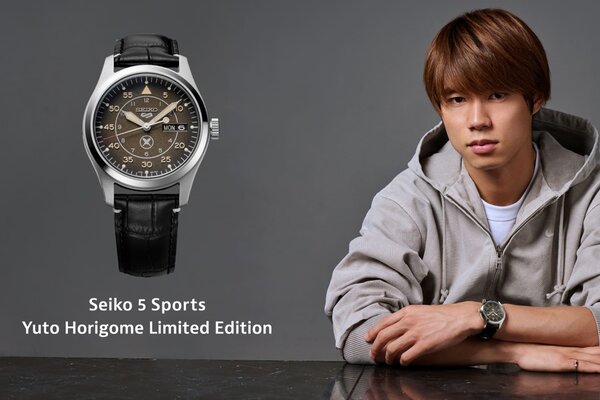 Seiko 5 Sports Yuto Horigome Limited edition, egy stílusos bajnok