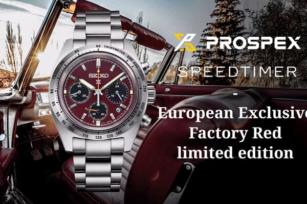 Speedtimer European Exclusive limited edition SSC953 a sebesség bűvöletében