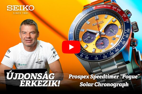 Újdonság Érkezik! Prospex Speedtimer "Pogue" Solar Chrnonograph