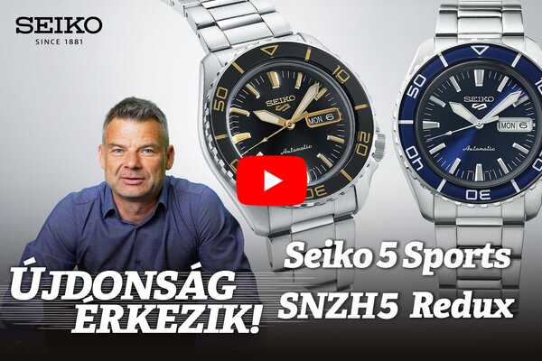 Újdonság Érkezik! Seiko 5 Sports SNZH5 Redux