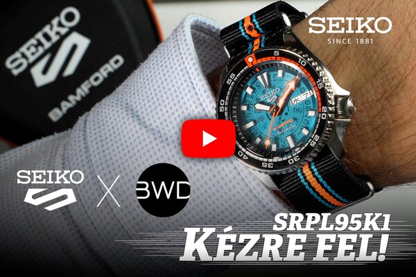 Kézre fel! Seiko 5 Sports X Bamford