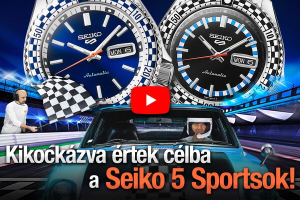 Seiko 5 Sports “Checker flag” Special Edition újdonságok - Seiko Boutique TV S04E27