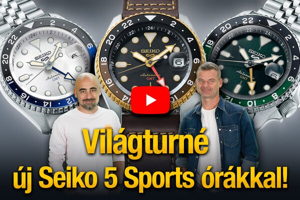 Világturné új Seiko 5 Sports órákkal! Seiko Boutique TV S05E07