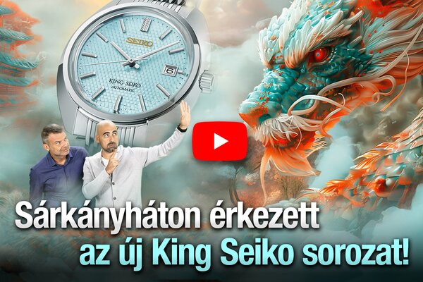 Sárkányháton érkezett az új King Seiko sorozat! Seiko Boutique TV S05E09