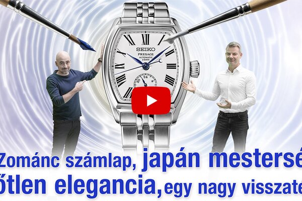 Zománc számlap, japán mesterség,   időtlen elegancia, egy nagy visszatérő! Seiko Boutique TV S06E29